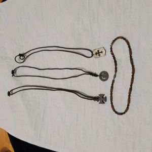 Mens 4 piece casual jewelry group